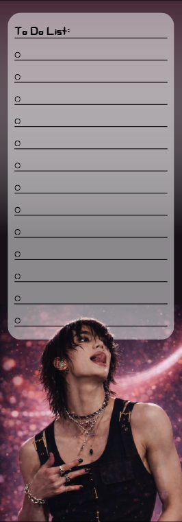 Hyunjin To Do List