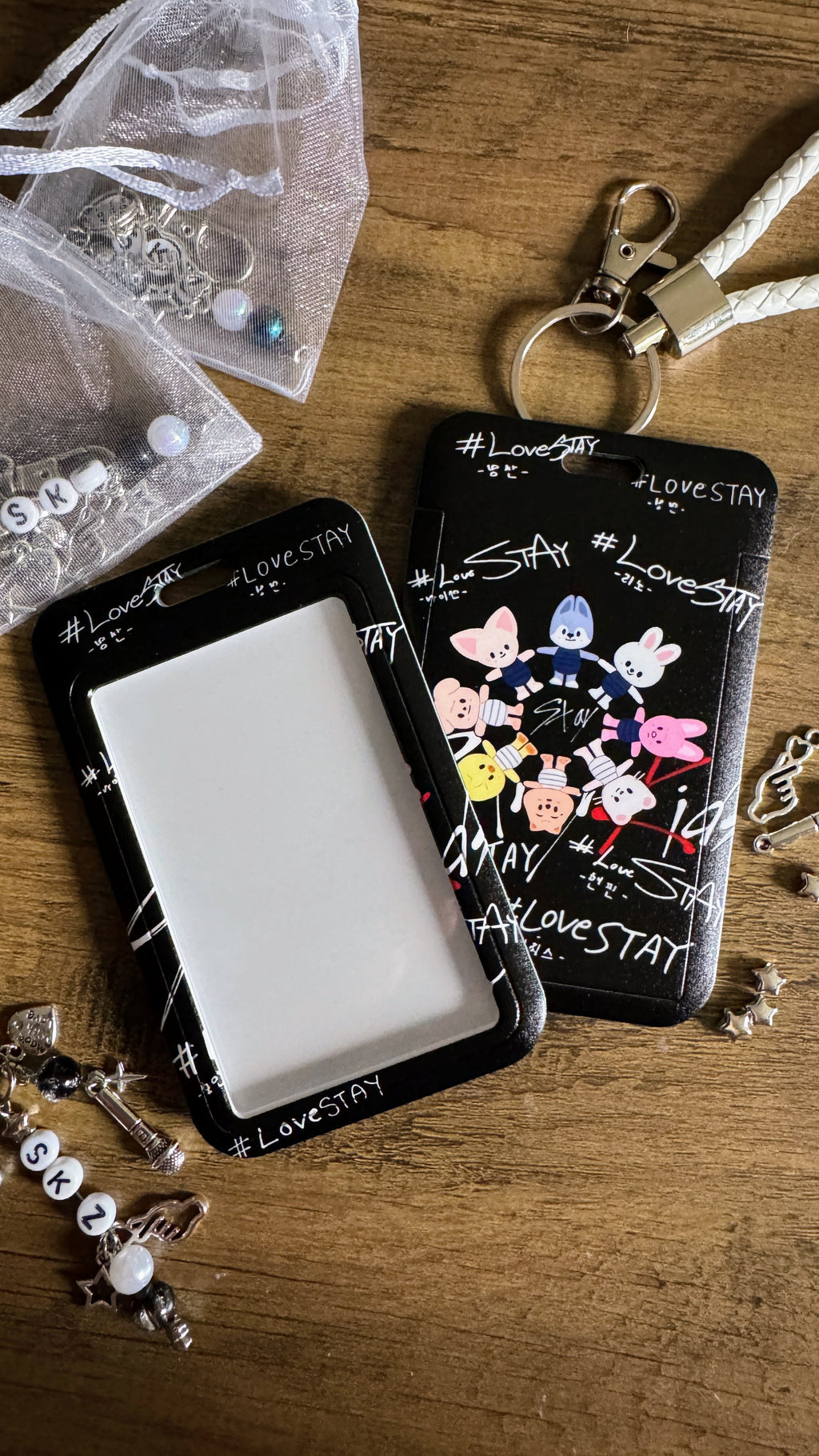 SKZ Inspired Photocard Holder - Black