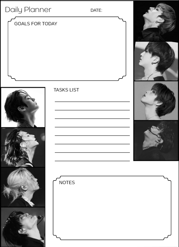 Daily Planner SKZ profile