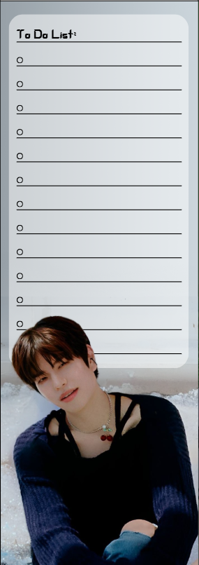 Seungmin To Do List