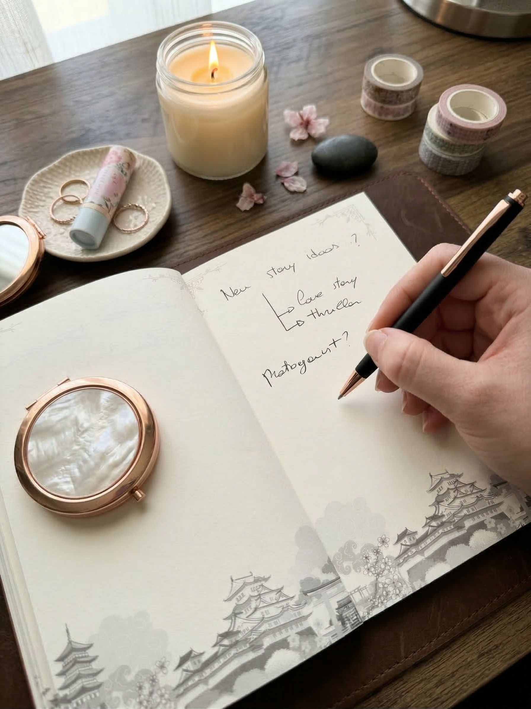 Fuji Notebook & Eki Stamp Book
